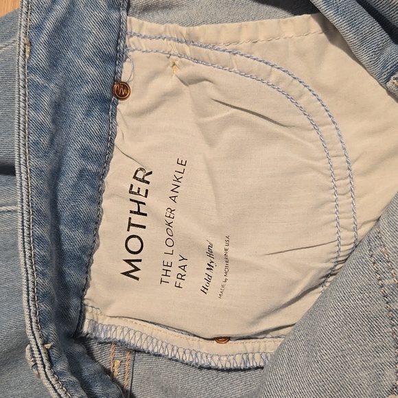 MOTHER Light Blue Women's Jeans - Picture 3 of 6